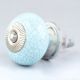 Sky Blue Crackle Ceramic Cabinet Knob Online