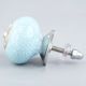 Sky Blue Crackle Ceramic Cabinet Knob Online