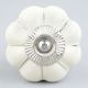 White Golden Medium Knob