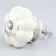 White Golden Medium Knob