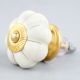 White Golden Medium Knob