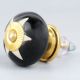 Black Etched Ceramic Knob 41