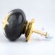 Black Etched Ceramic Knob 41