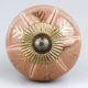 Golden Leaf Ceramic Floral Drawer Knob Online