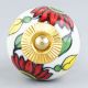 Red Flower Ceramic Knob