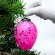 Set Of 3 piece Pink Avocado Christmas Hanging
