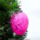 Set Of 3 piece Pink Avocado Christmas Hanging