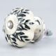 Black Leaf Dresser Knob