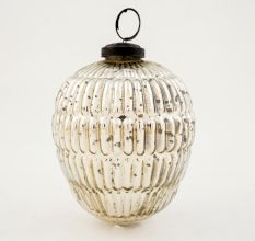 Silver Cut Christmas Hanging