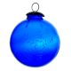 Blue Leaf Cut Christmas Hanging
