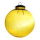Set Of 4 Piece Yellow Leaf Cut Christmas Hanging