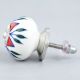 Red Flower Ceramic Dresser Knob Online
