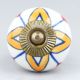 Amaryllis Mustard Flower Ceramic Cabinet Knob Online