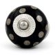 Silver Dot Ceramic Dresser Knobs Online