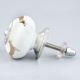 Golden Running Rein Deer Pattern Ceramic Drawer Knob