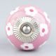Pink Tiny Flower Knob