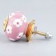 Pink Tiny Flower Knob