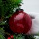 Antique Red Round Christmas Hanging