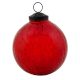 Antique Red Round Christmas Hanging