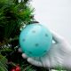 Set Of 4 Piece Turquoise Tiny Flower Big Christmas Hanging