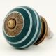 Dark Green Strip Knob