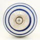 White Navy Blue Knob
