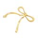 Golden Brass Bow Cabinet Door Handle 1 Pair (Large Size)