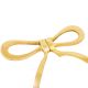 Golden Brass Bow Cabinet Door Handle 1 Pair (Large Size)