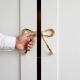 Golden Brass Bow Cabinet Door Handle 1 Pair (Large Size)