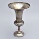 Vintage Handmade Brass Flower Pot from Hyderabad for Decor