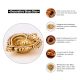 Brass Heart Shaped Oil Lamp Diya