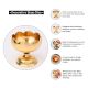 Golden Brass Flower Shape Lamp Diya for Decoration