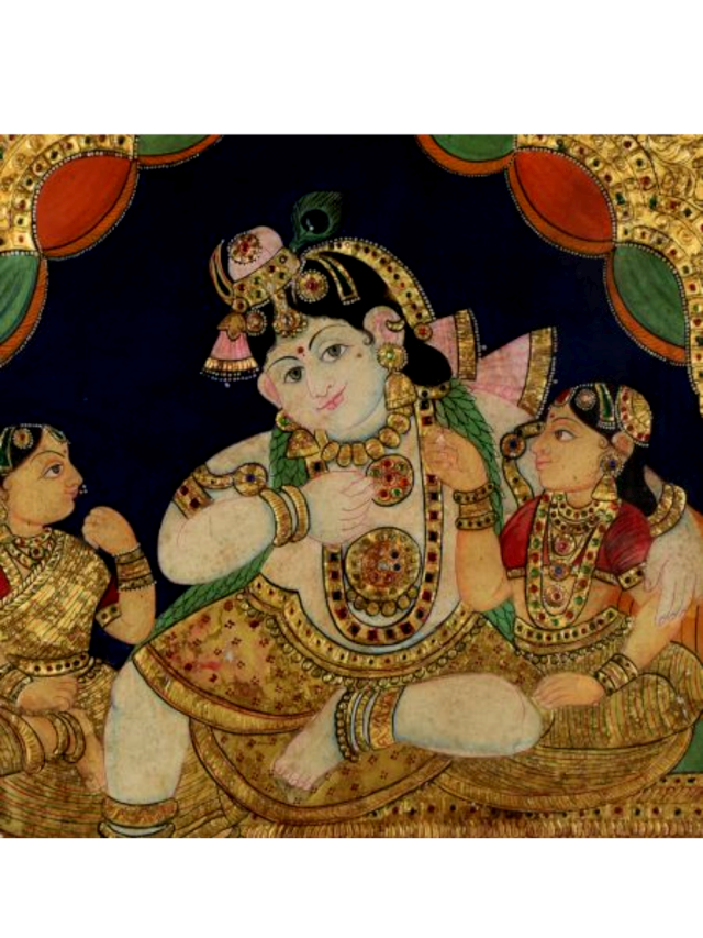 Tanjore Paintings: A Divine Dialogue Between Gold and Divine